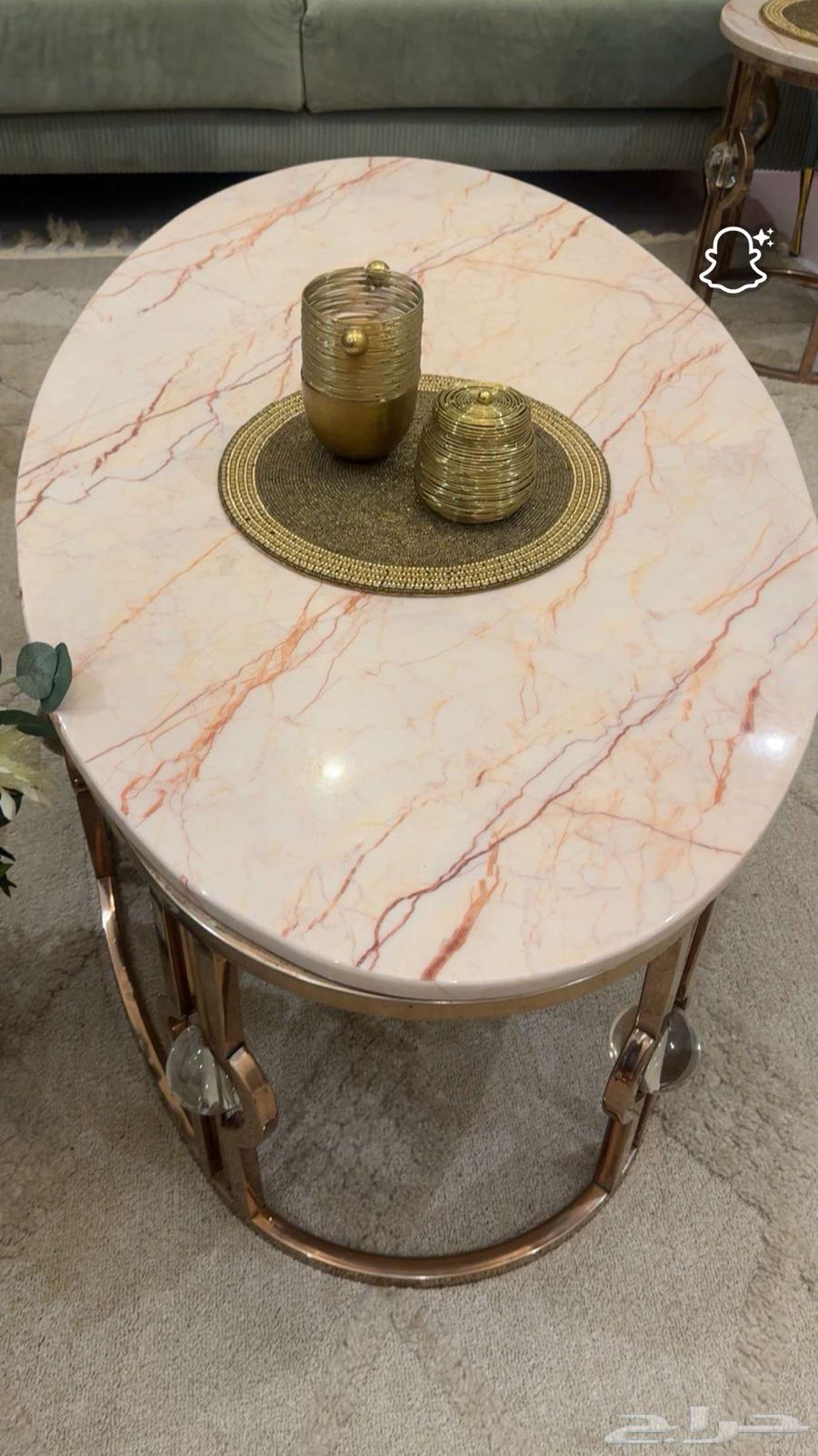 طاولة قهوة رخام للبيع المستعجل64434155639939112