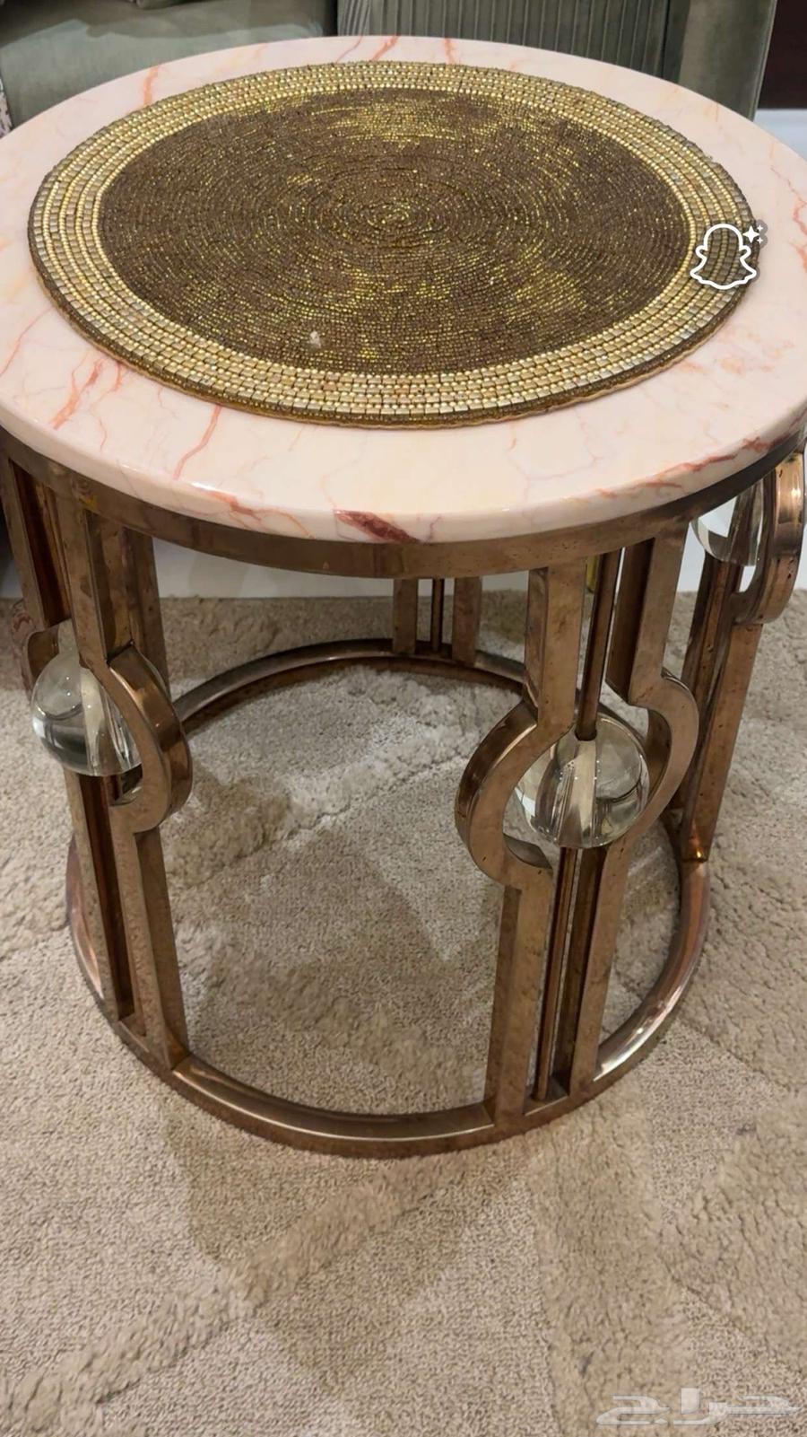 طاولة قهوة رخام للبيع المستعجل64434155639939110