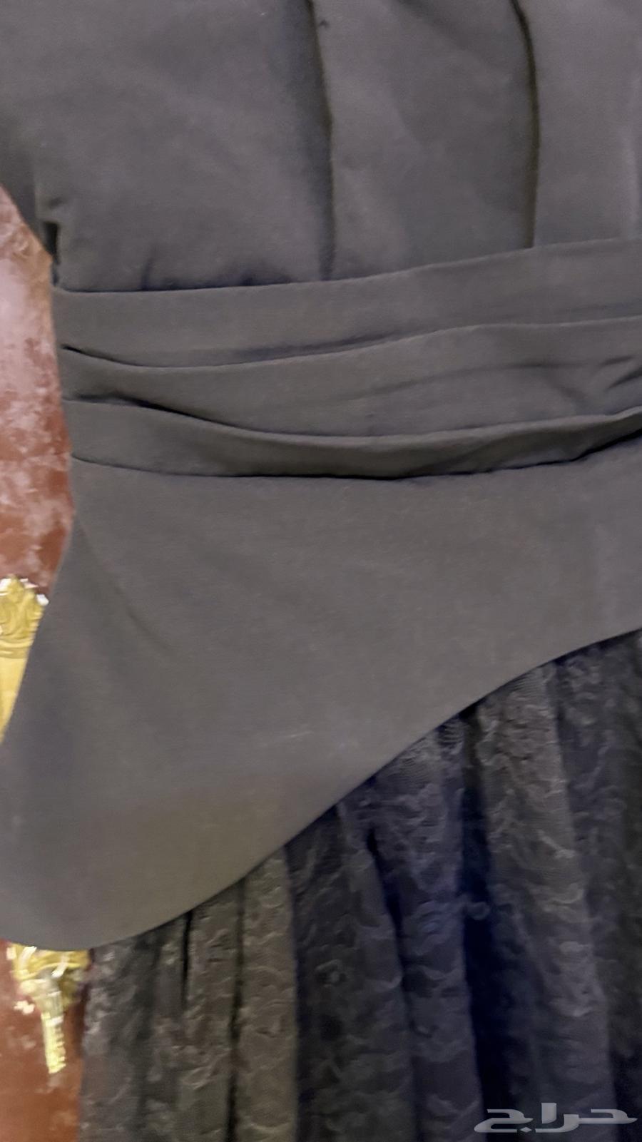 فستان دانتيل اسود64438109831809112