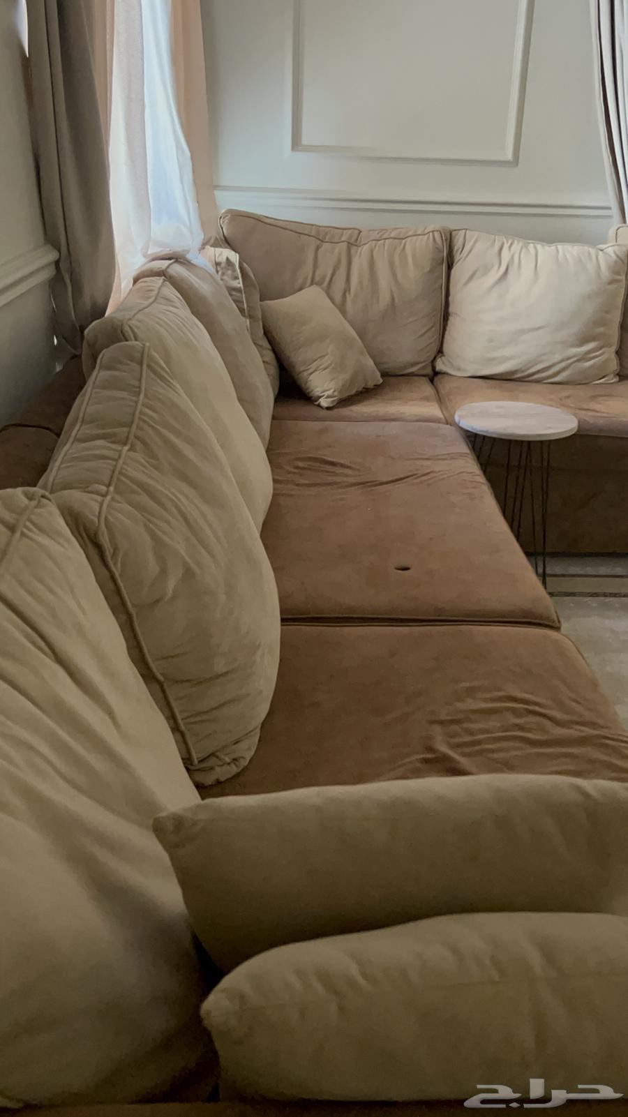 كنب L للبيع64437584919169112