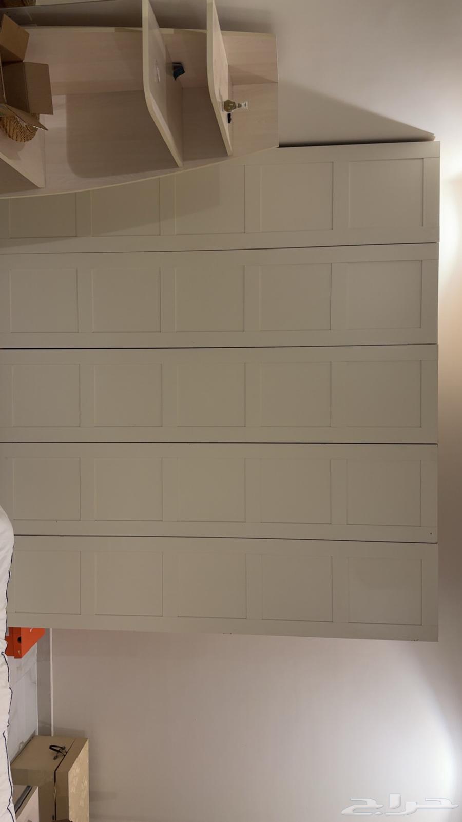 غرفة نوم كامله سرير وتسريحه ودولاب ملابس كبير64449194253825112