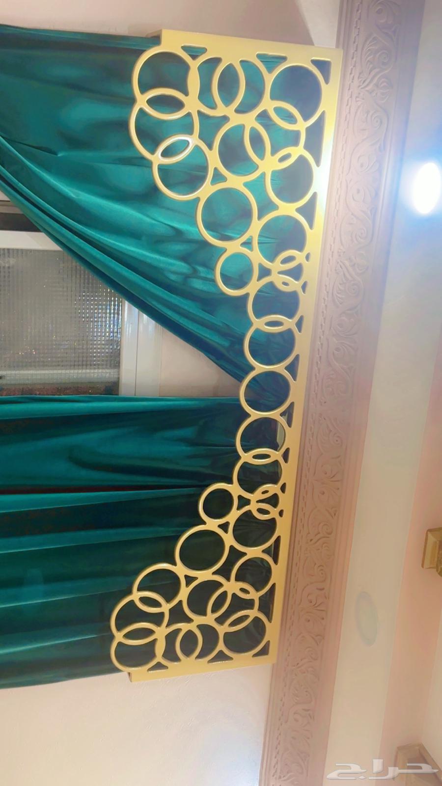 2 -برواز ستاره خشب ذهبي جديد64441472103682110