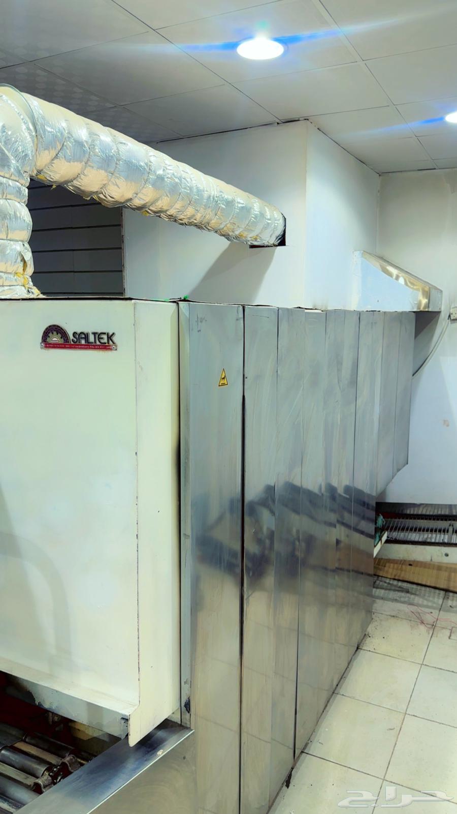 SALTEC Automatic Conveyor Oven, Lebanese-made Farada, Arabic Cabinet with Trays64442103644674111