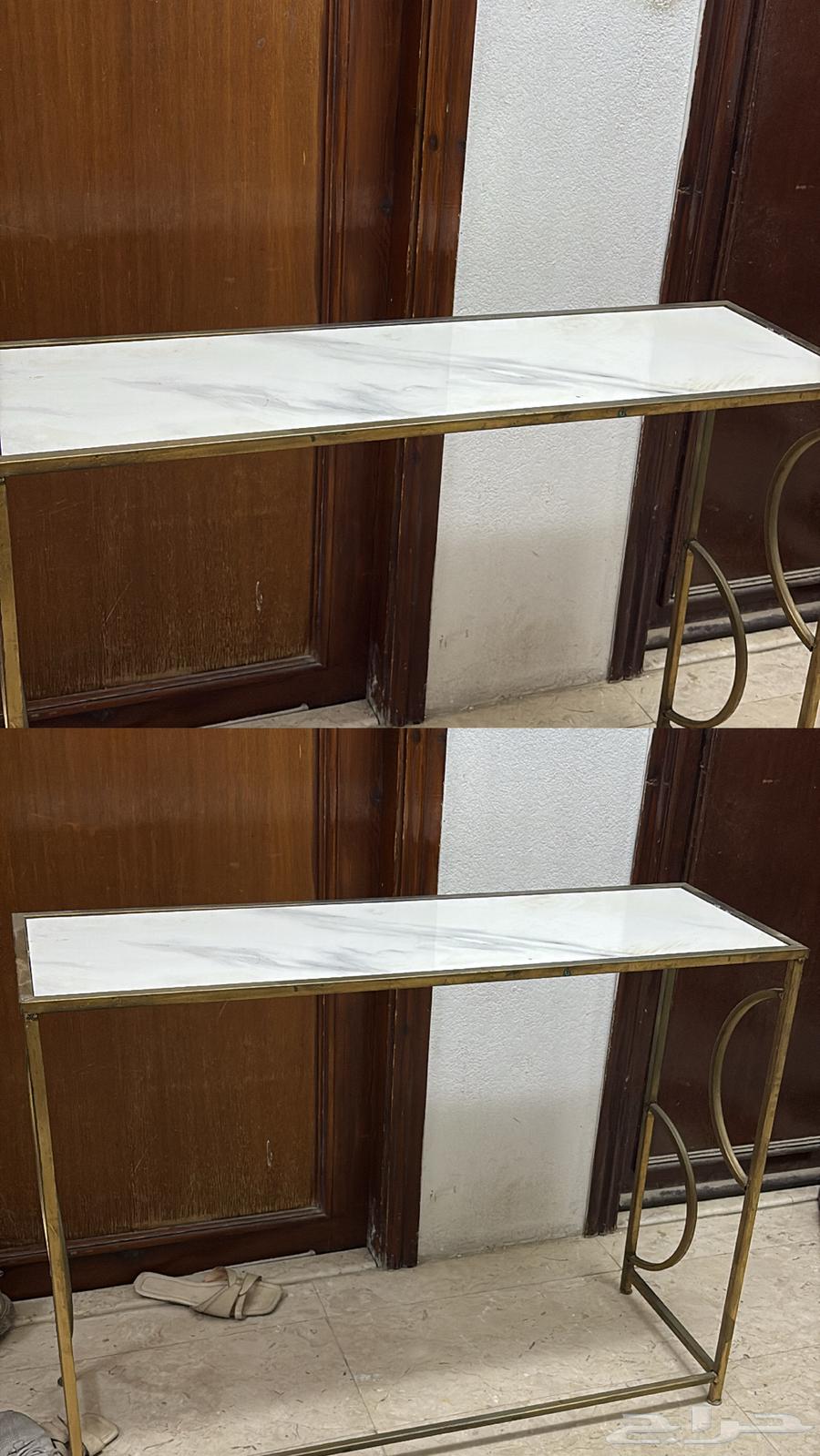 طاوله استقبال نظيفه وجديده64441377585665110