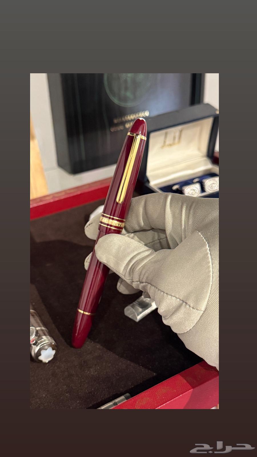 قلم مونت بلانك فنتج ونادر64439280251521110