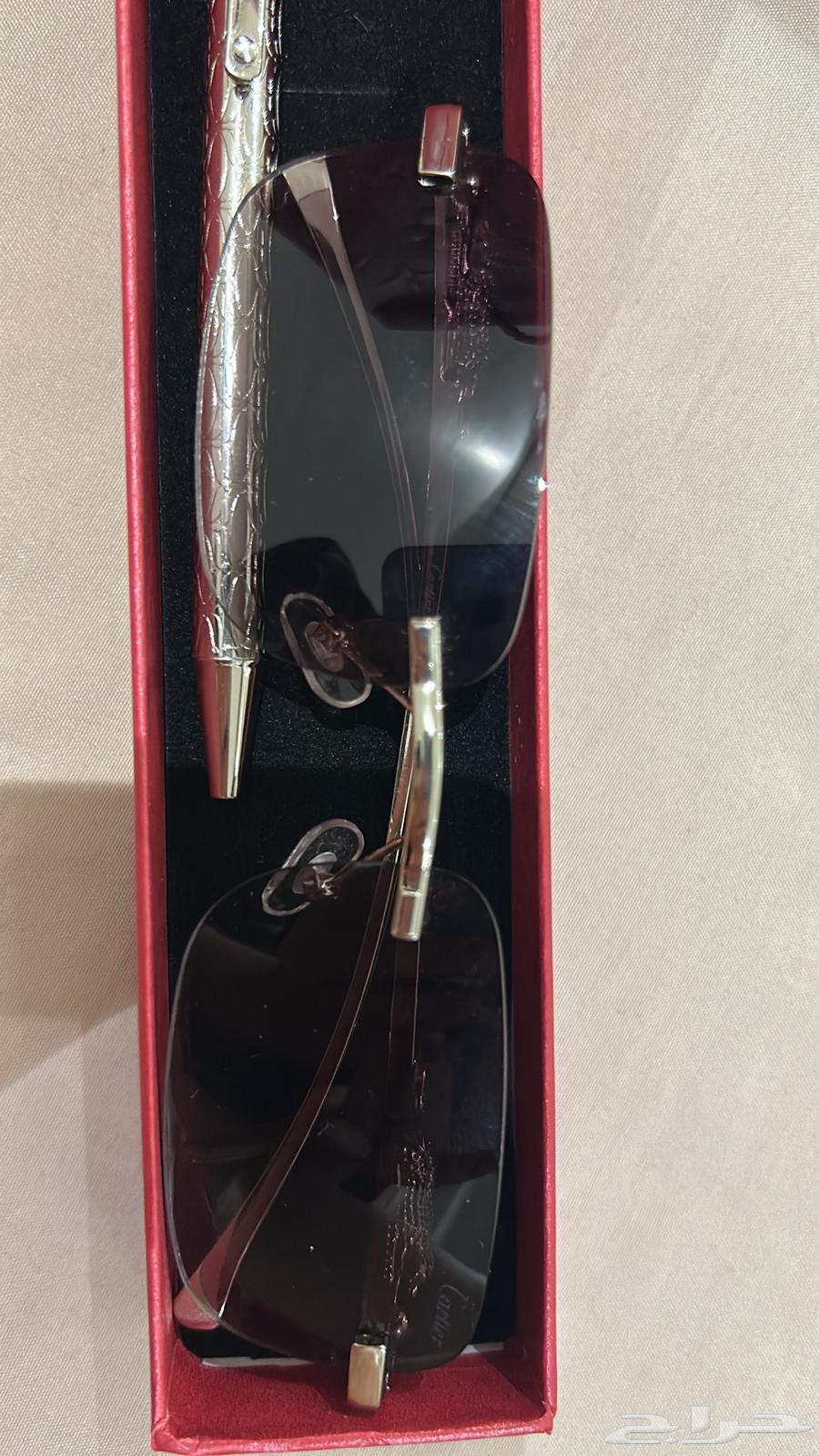 نظارة كارتير وقلم كارتير درجه اولى نظارة شمسية للجنسين64440615173505111