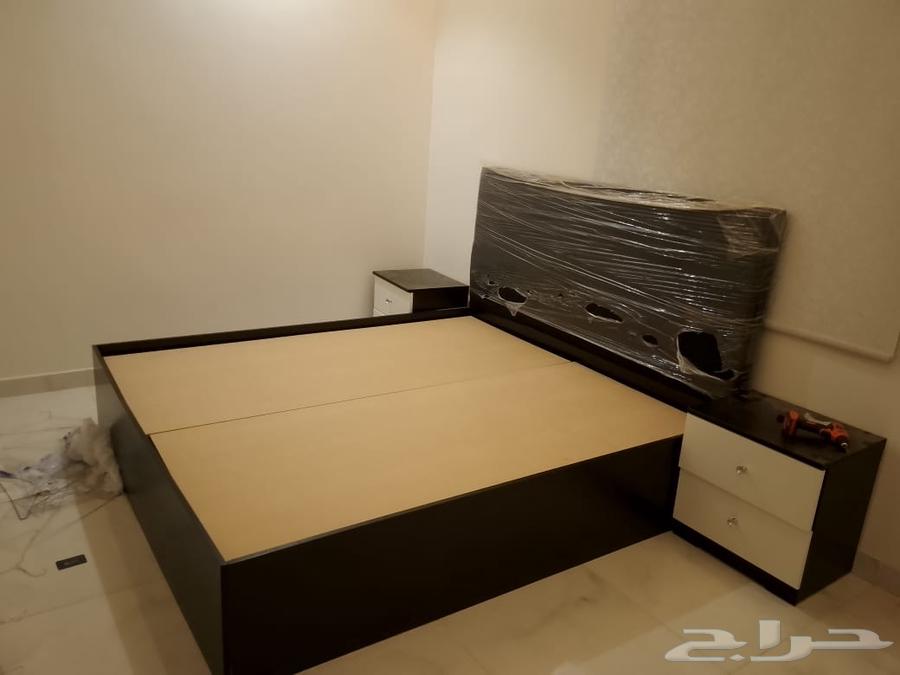 غرفه نوم سرير نفرين مع دولاب وتسريحه مع كرسي64439037177729110