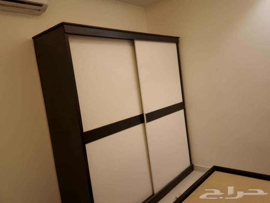 غرفه نوم سرير نفرين مع دولاب وتسريحه مع كرسي64439037177729111