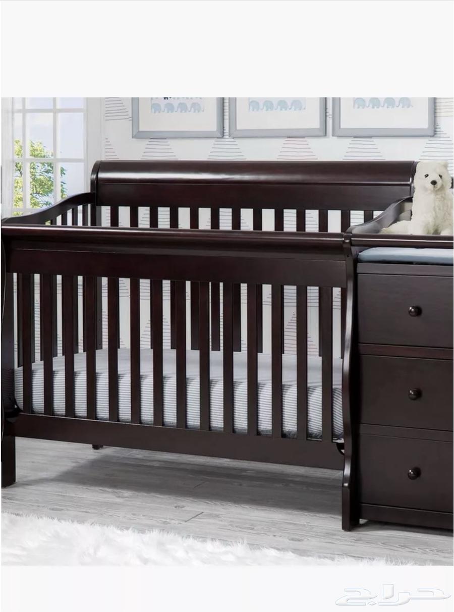 سرير طفل خشب فاخر64440833418114110