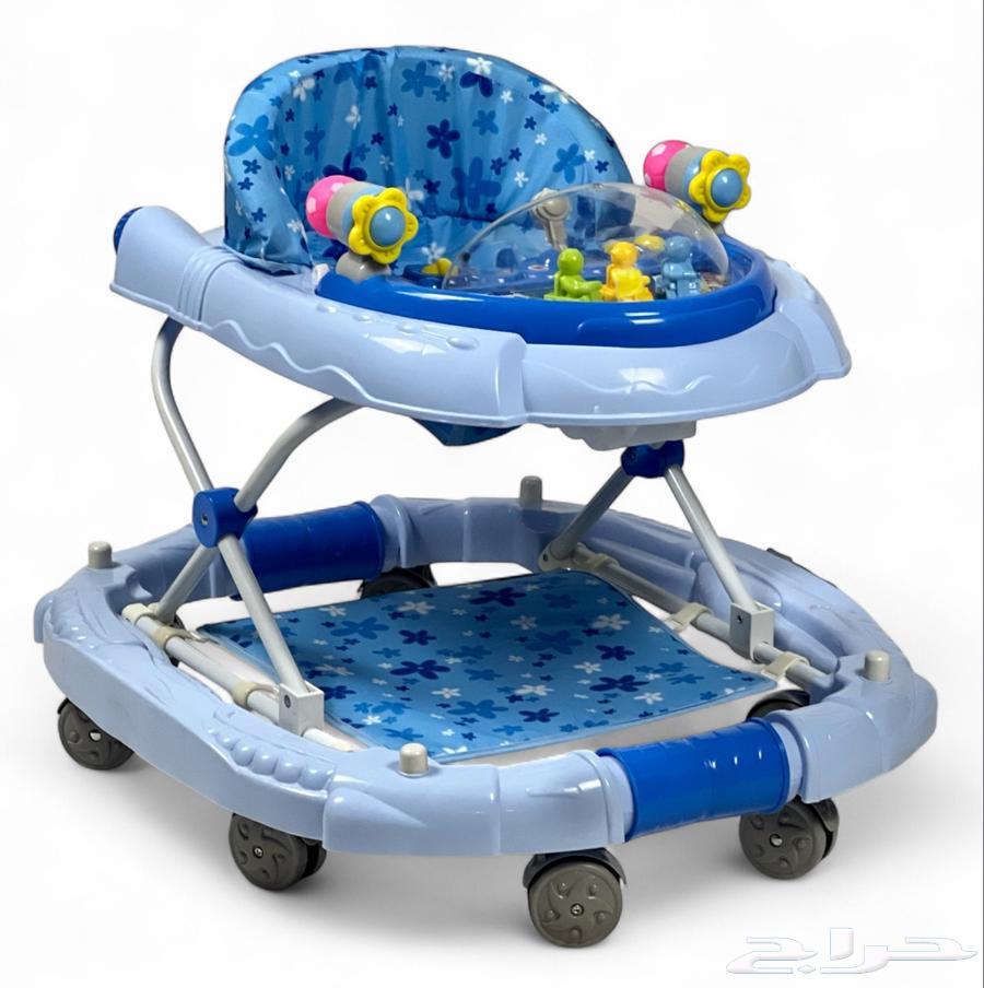 مشاية وكرسي هزاز 2 في 1 - مشايه مواليد مع العاب وموسيقى64441090005891110