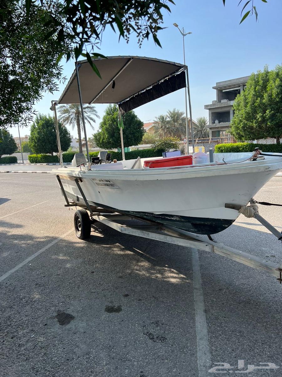 قارب 22 قدم مكينتين للبيع64434591790339110