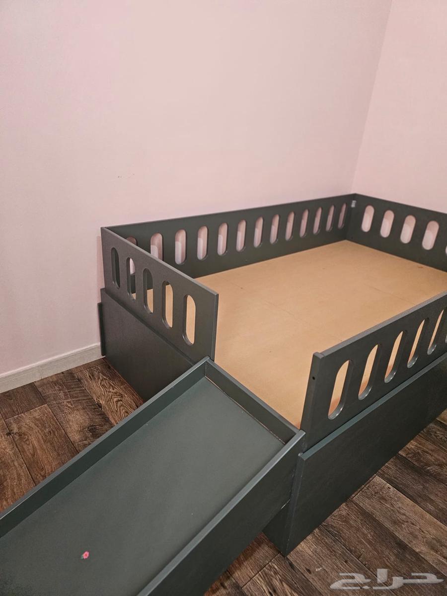 سرير جديد للاطفال نفر ونص مع اضافي64437625470211112
