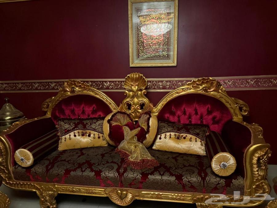 طقم كنب كلاسيك دمياطي شبه جديد64436507803009111