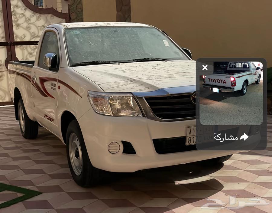 Toyota Hilux 2014 required, Gmara, mileage not exceeding 350,00064596104260097110