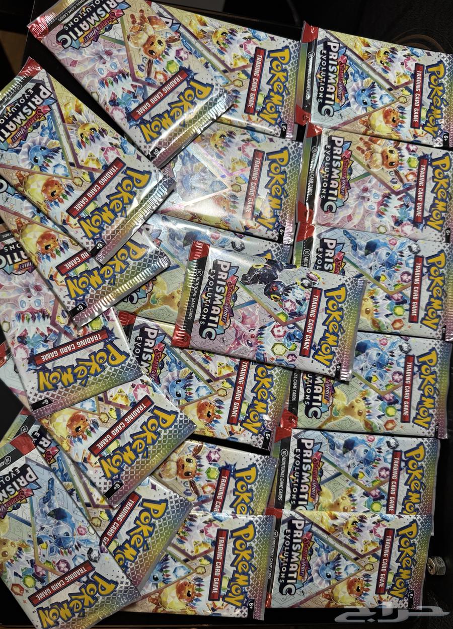 بوكيمون Prismatic UPC and packs للبيع64439458491651110