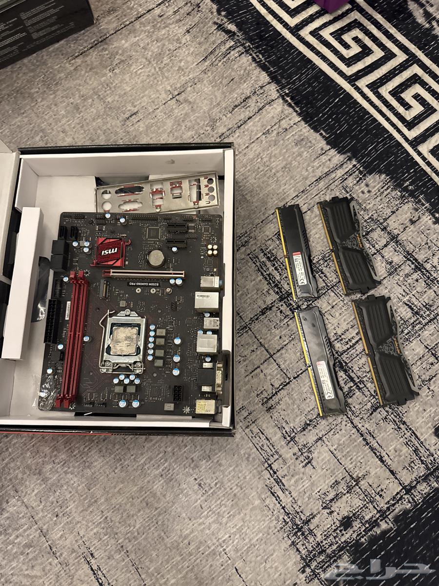 قطع بيسي رامات وكروت ومذربورد ومعالجات64435217780481110