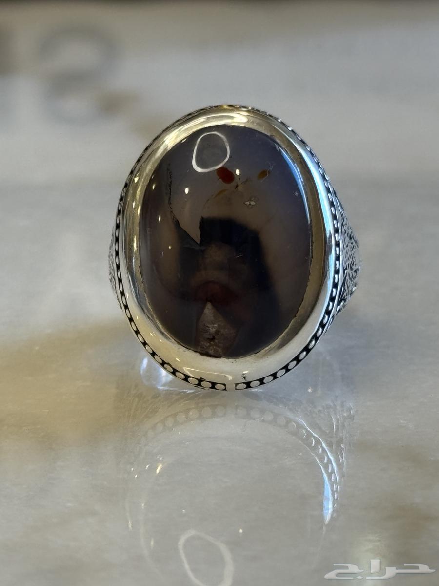 خاتم فضة 990 صياغة الصائغ S64434442794243112
