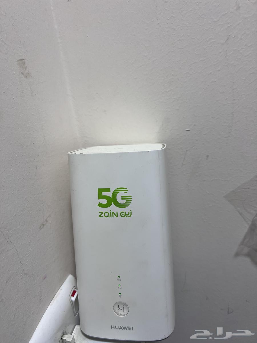 Used Zain 5G modem, almost new64434074255107110