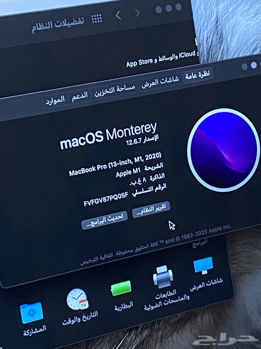 لابتوب ابل MacBook Pro مستعمل استعمال قليل نظيف جدا64436722161283112