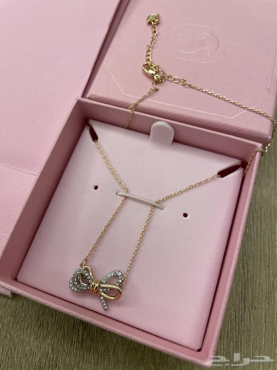 سلسال ( عقد) سوارفسكي جديد بكامل الملحقات64435809285379113