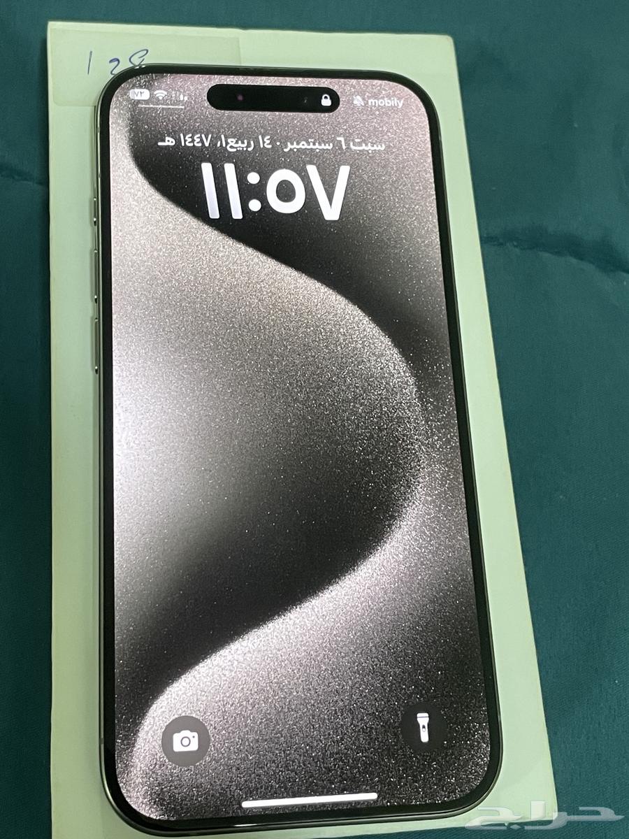 ايفون 15 Pro المساحه 128 قيقا64436266287747112