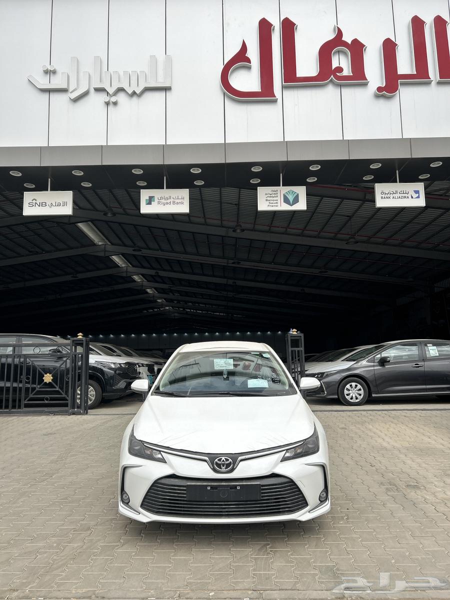 تويوتا كورولا طيس 2.0 ابيض 2025 جديد 78200 شامل الضريبة64595465095811110