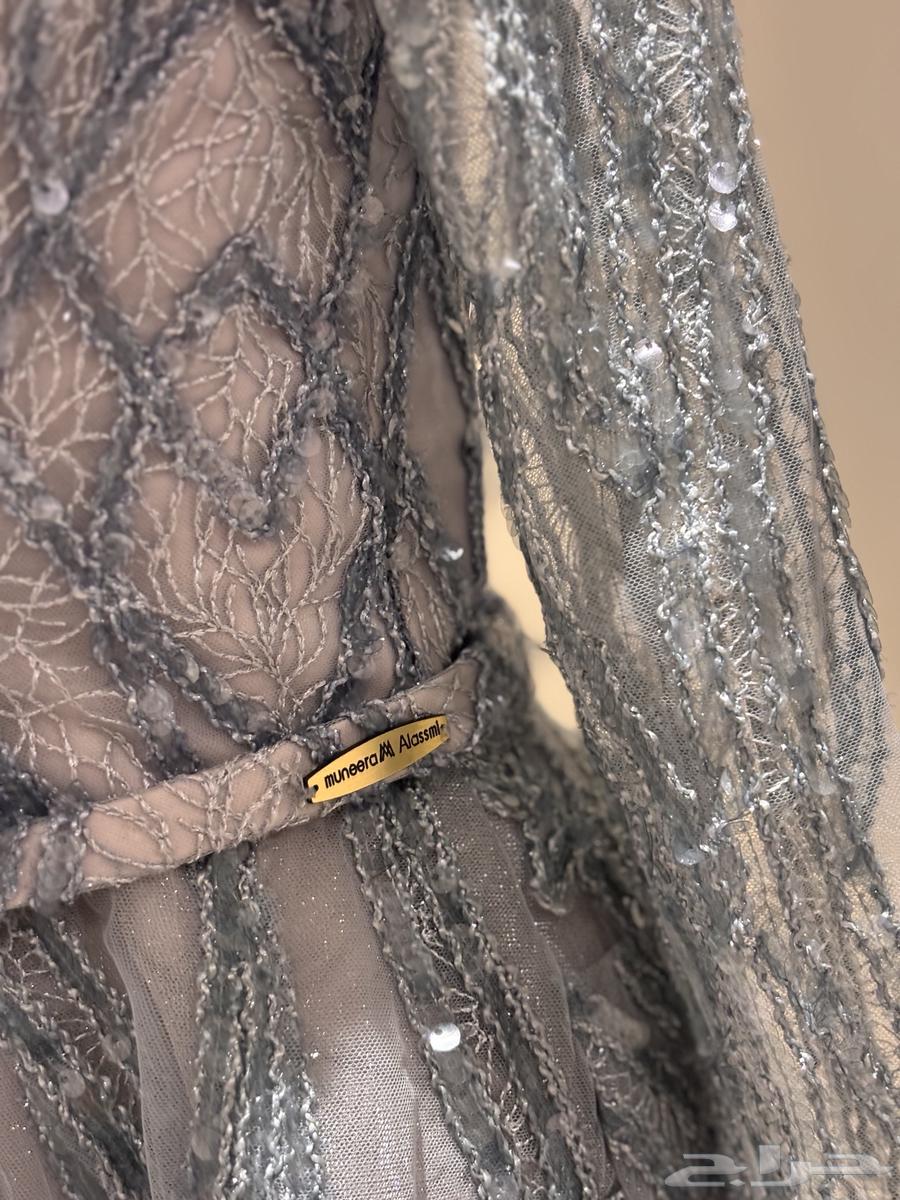 فستان سهره من المصممة  منيرة العصيمي  مقاس M64439904222209112