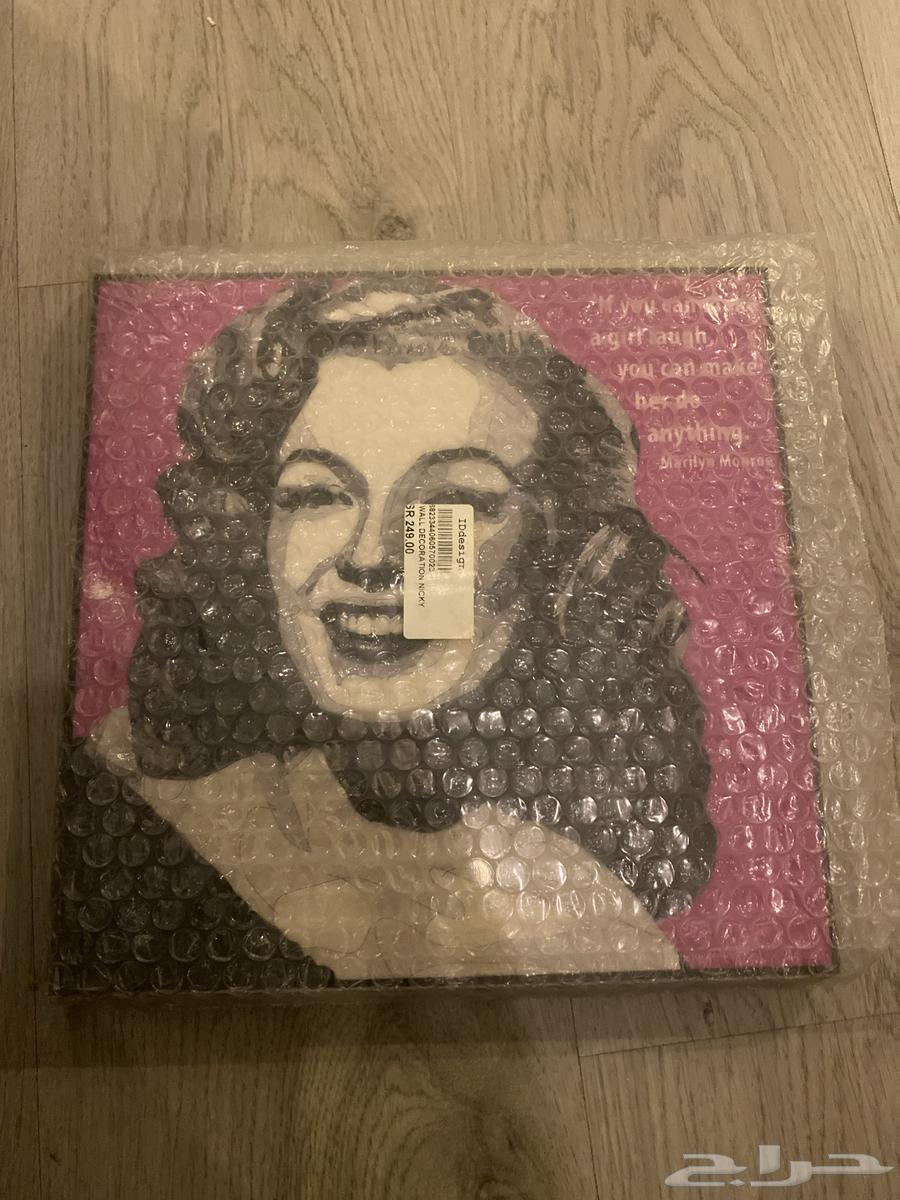 لوحة مارلين مونرو Marilyn Monroe مع تعليقة جدار64441022187907110