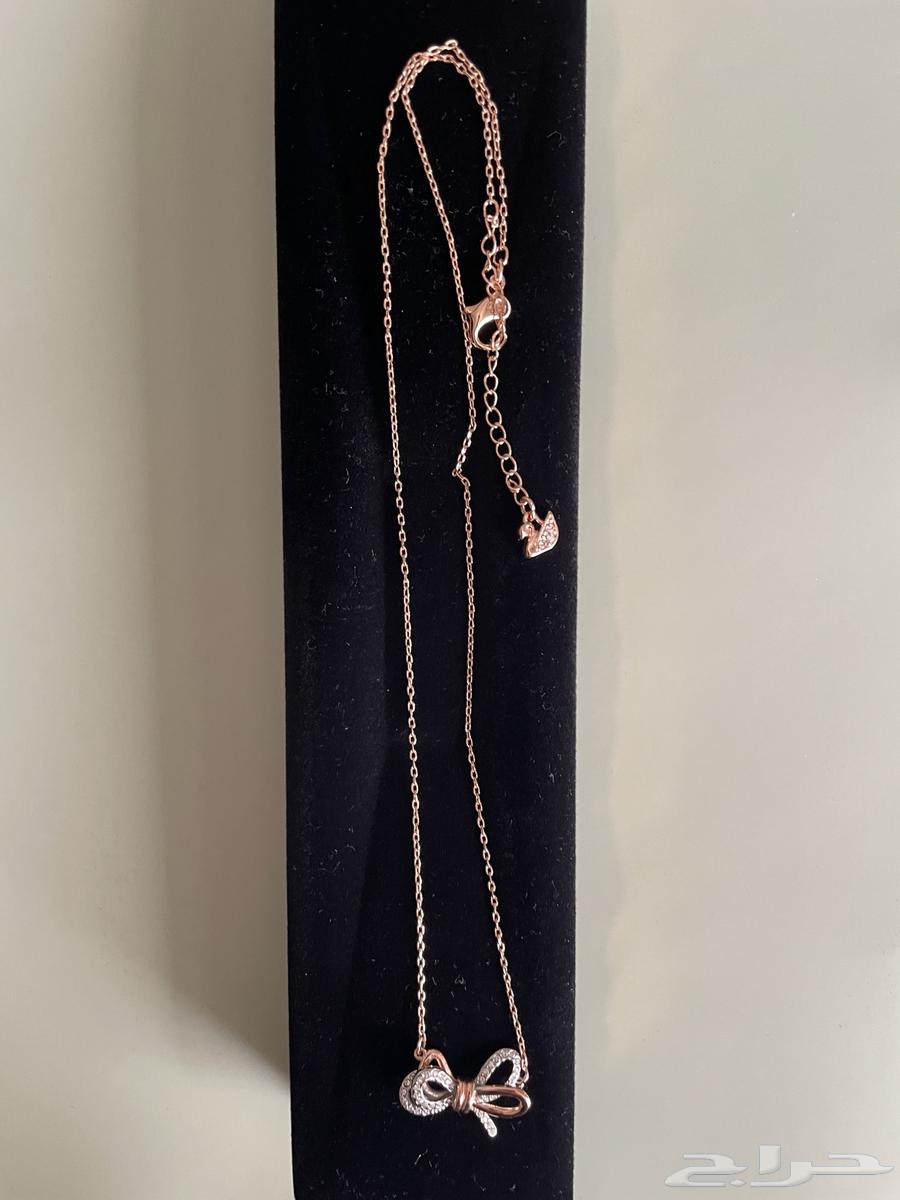 سلسال ( عقد) سوارفسكي جديد بكامل الملحقات64435809285379110