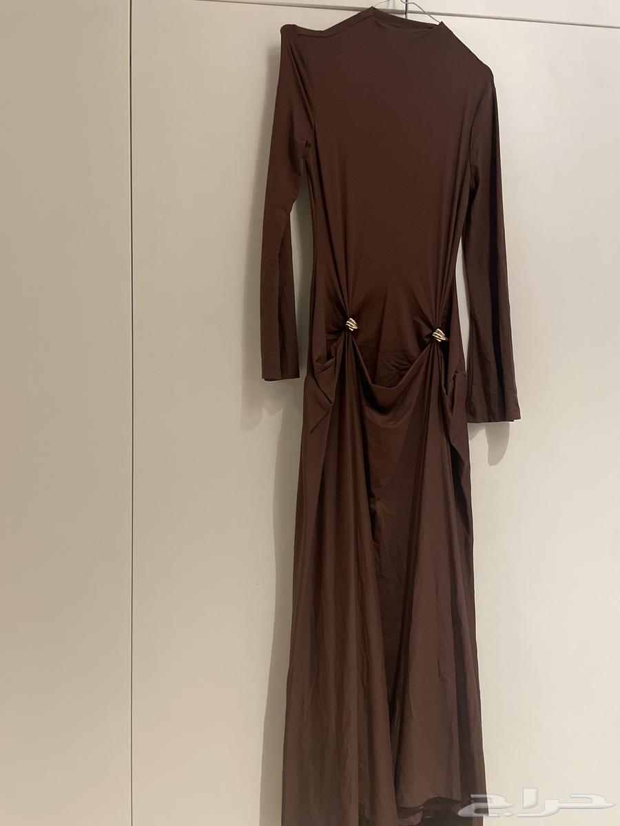 فستان جديد للبيع لون بني جميل S64439486535554110