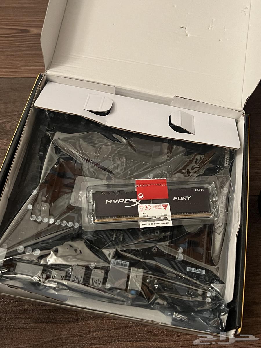 قطع بيسي معالج ومدربورد ورام على السوم64436199377281111