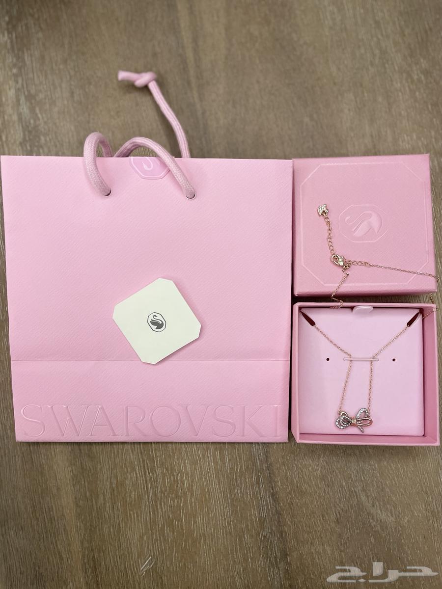 سلسال ( عقد) سوارفسكي جديد بكامل الملحقات64435809285379112