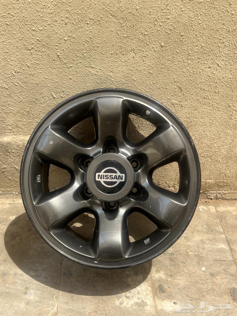 جنوط نيسان باترول اصلي 5 حبات بدون كفرات64436293144065113