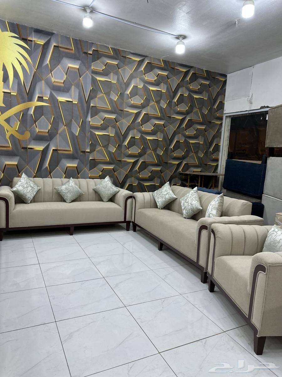 عروض على الكنبات الجديده الجاهز 11نفر64436333466369114