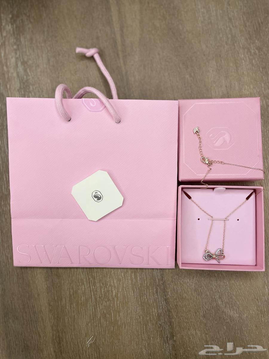 سلسال ( عقد) سوارفسكي جديد بكامل الملحقات64435809285379111