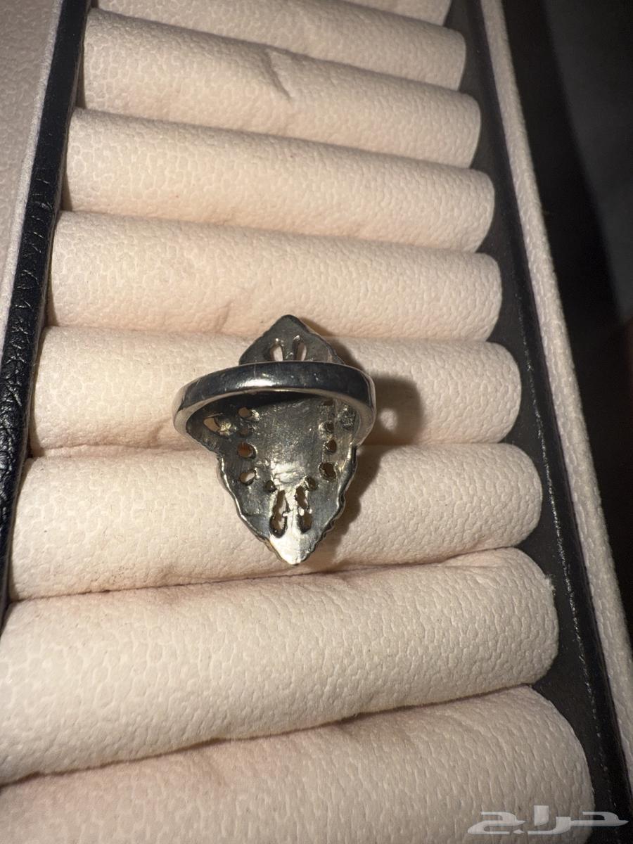 قطعة نادرة خاتم فنتج من الفضة عمره 60 سنة64434524415234112