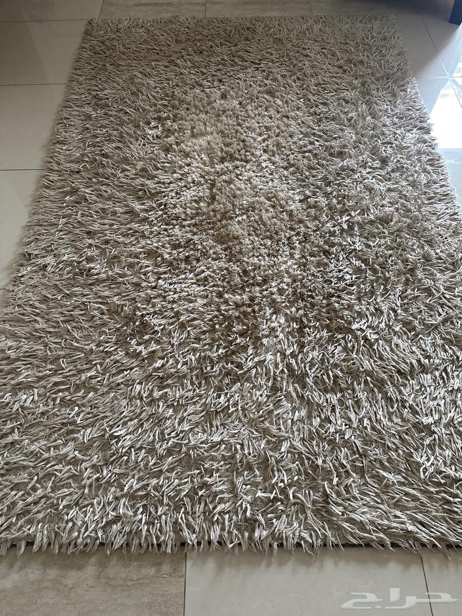 سجادة شاج فاخرة بلون بيج فاتح64435463456770110