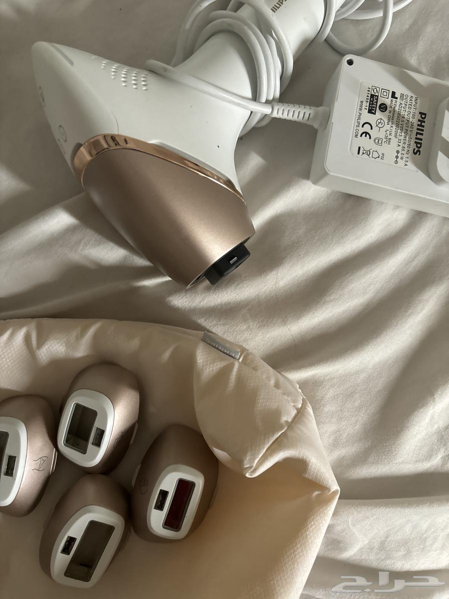 ليزر فيلبس مع اربع عدسات استخدام قليل64437813633666114