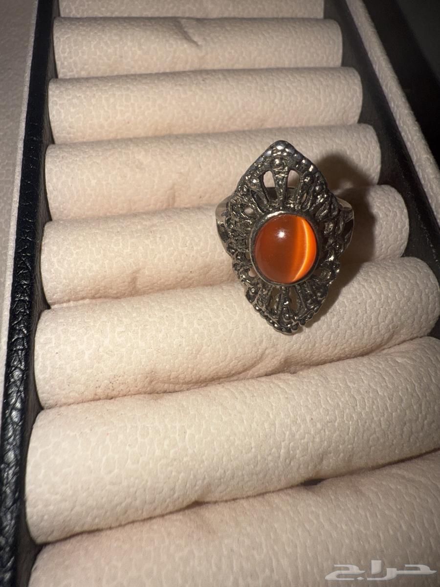 قطعة نادرة خاتم فنتج من الفضة عمره 60 سنة64434524415234111