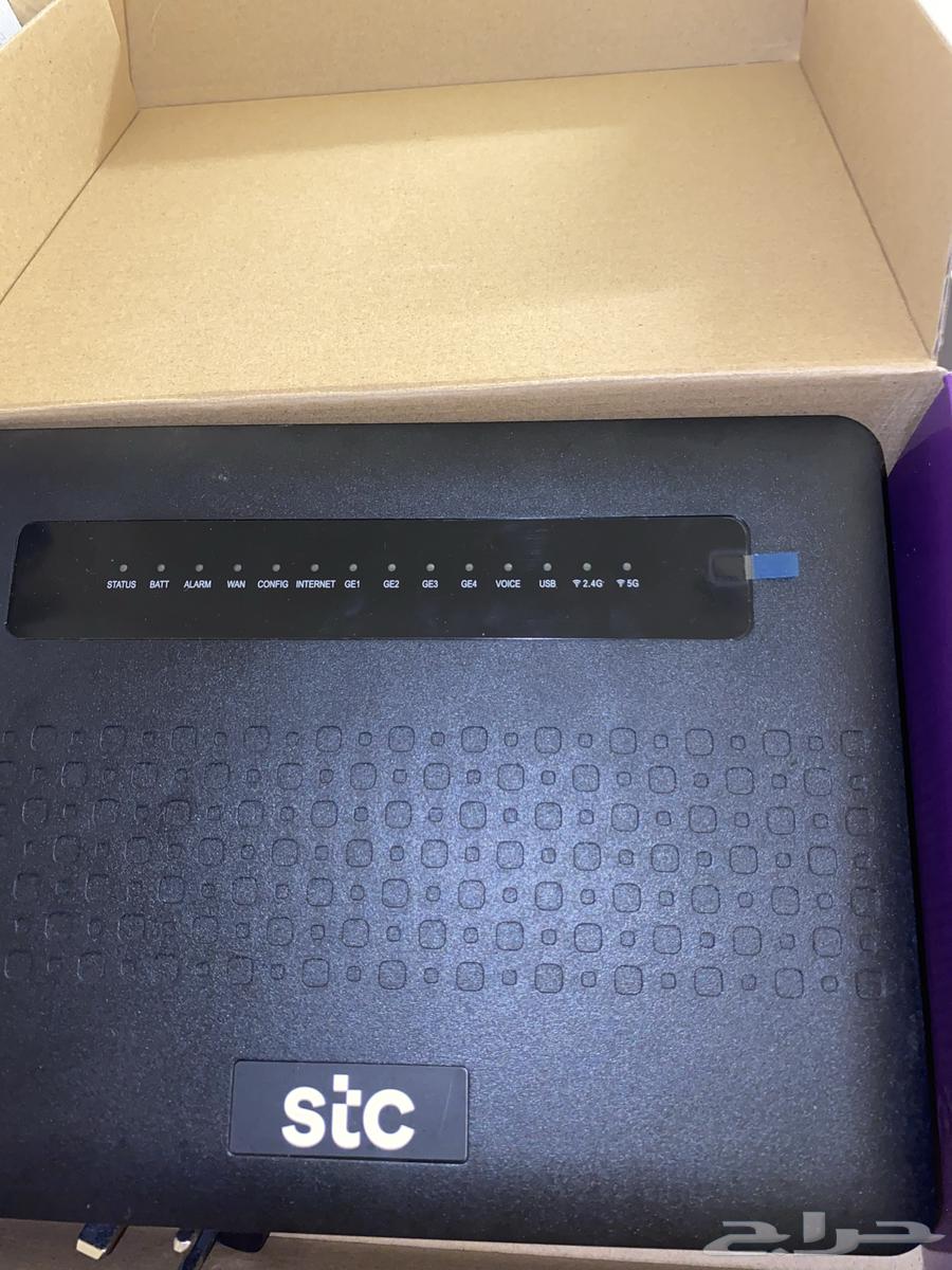 جهاز stc الياف بصريه جديد مع جميع الاسلاك64437059100930111