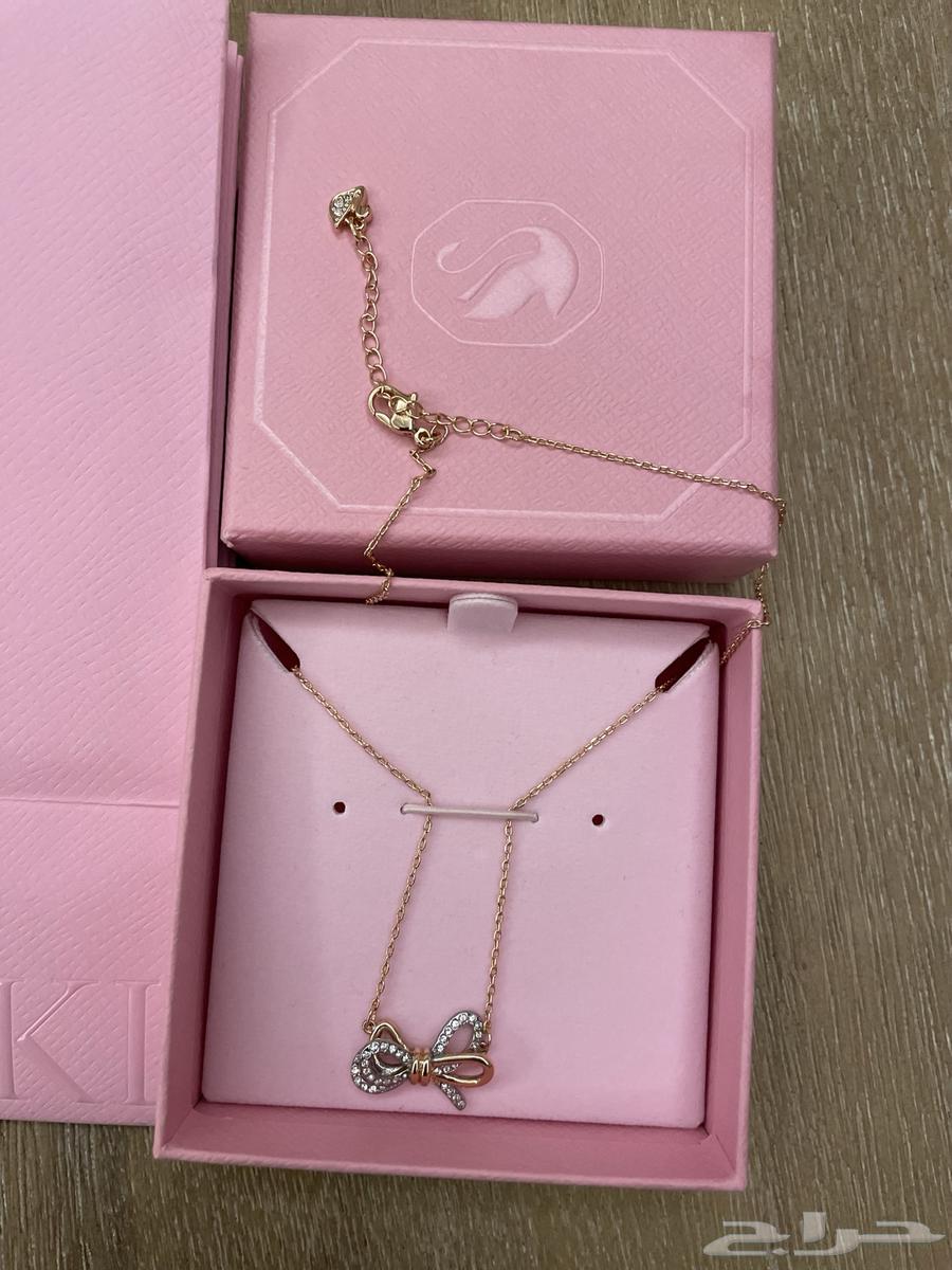 سلسال ( عقد) سوارفسكي جديد بكامل الملحقات64435809285379114