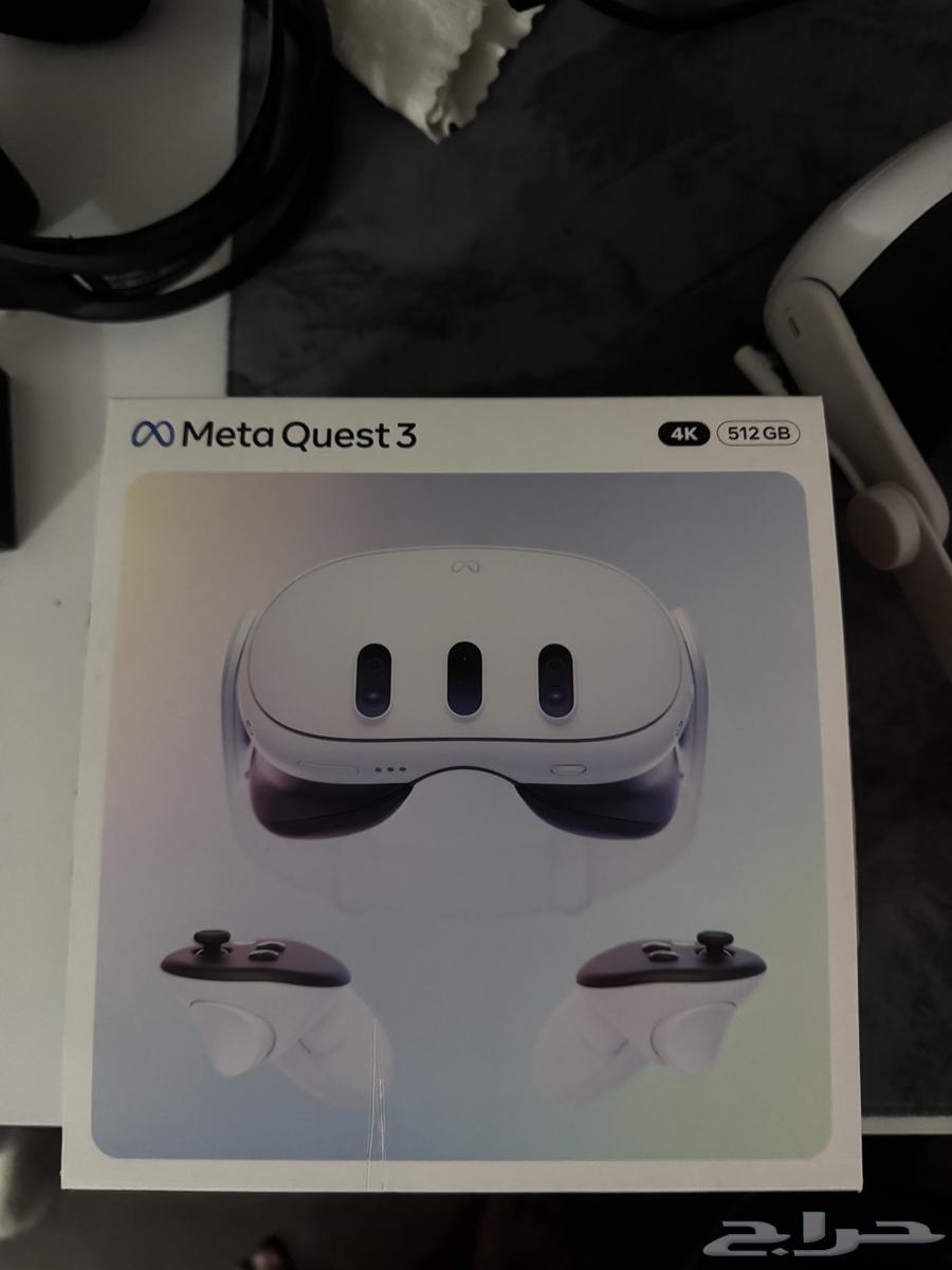 meta quest 3 512GB استخدام شهرين معى اكسسواراتها64436440438531110
