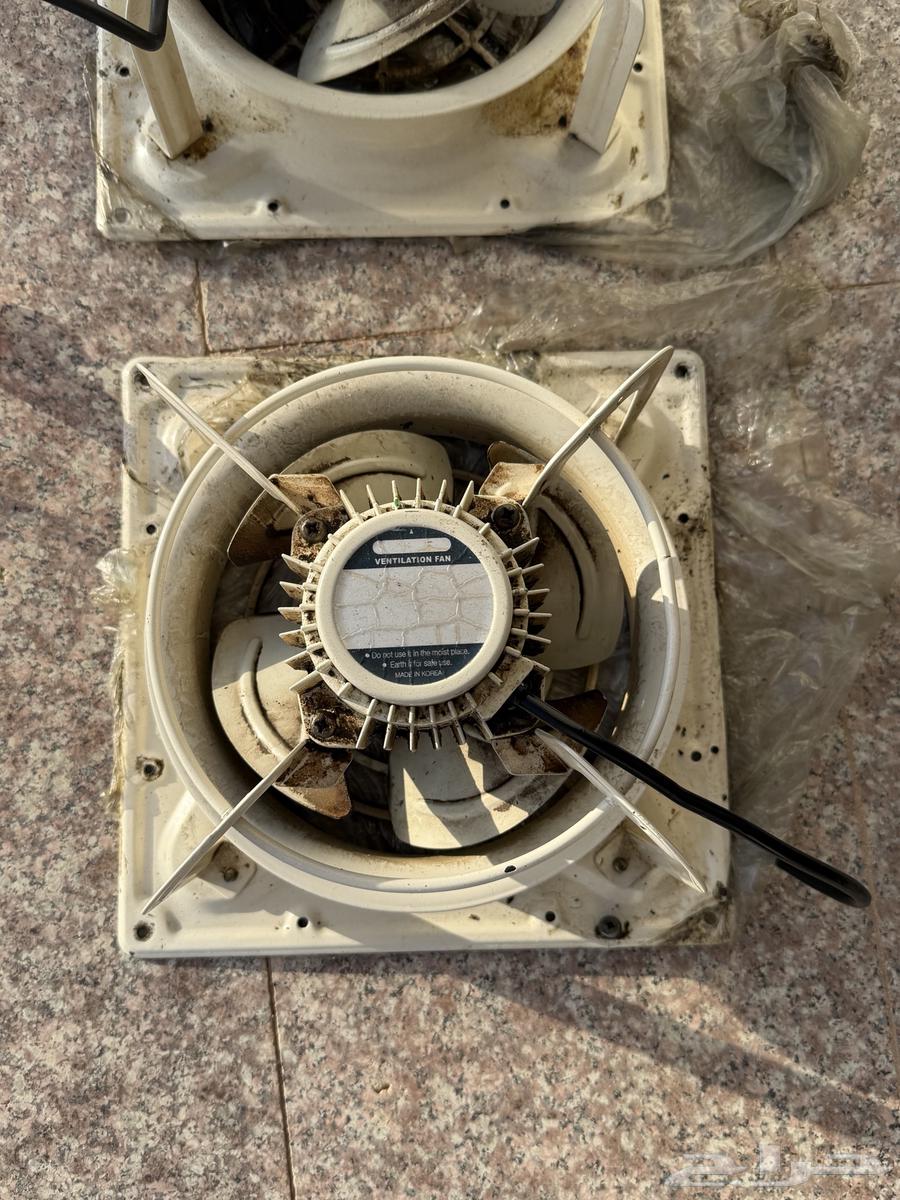 مروحة شفط حديد 30 في 30 عدد 2 صناعة كوري64434510955523110