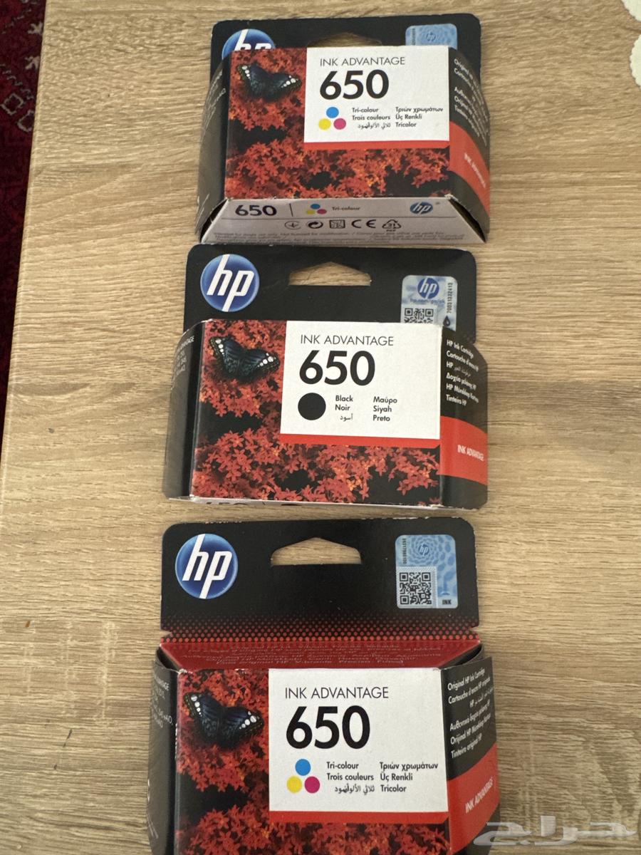حبر طابعة hp جديدة64436253214465110