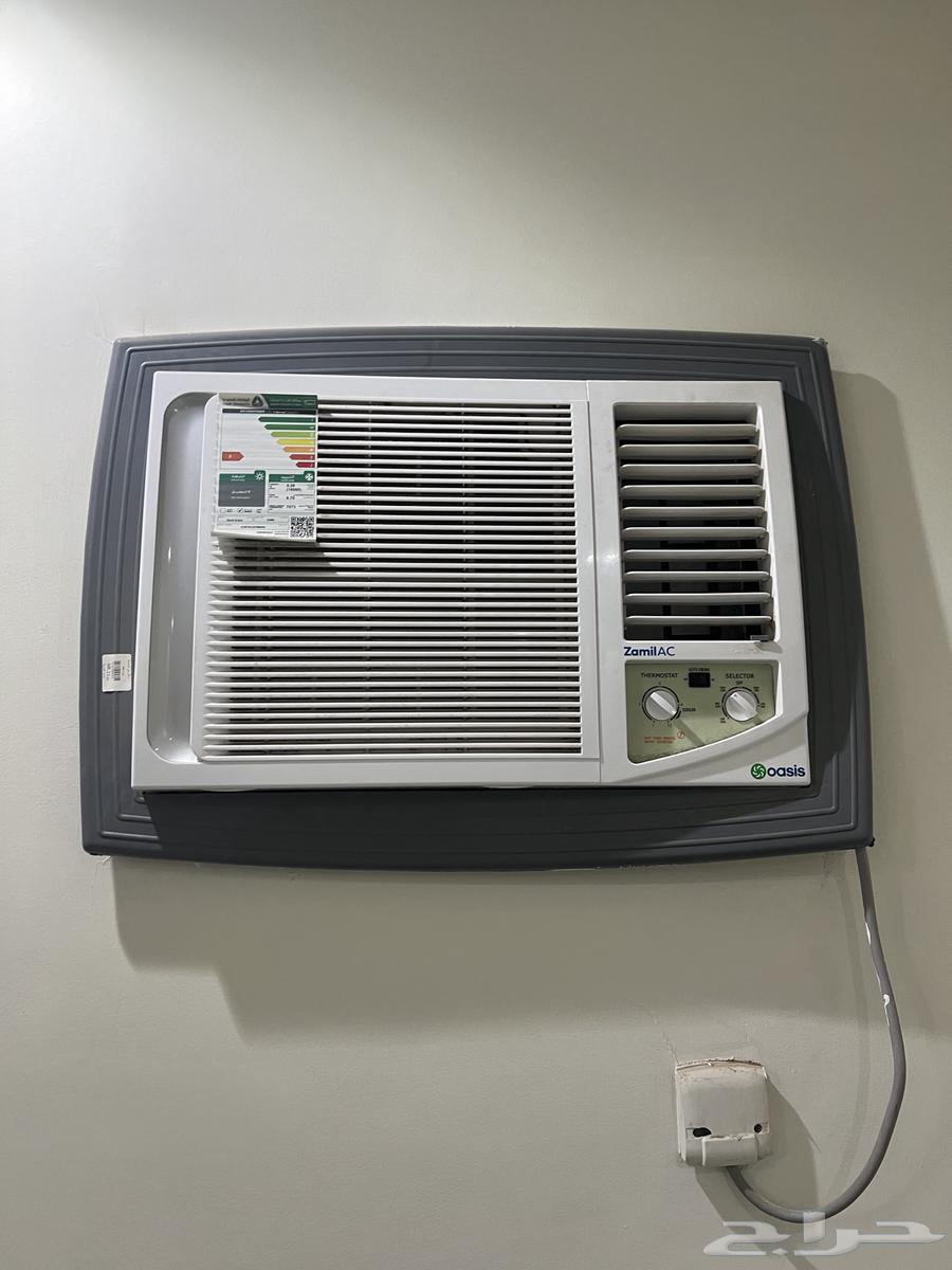Two Al-Zamil air conditioners, energy-saving, for sale, almost new, 1000 each64438283881730110
