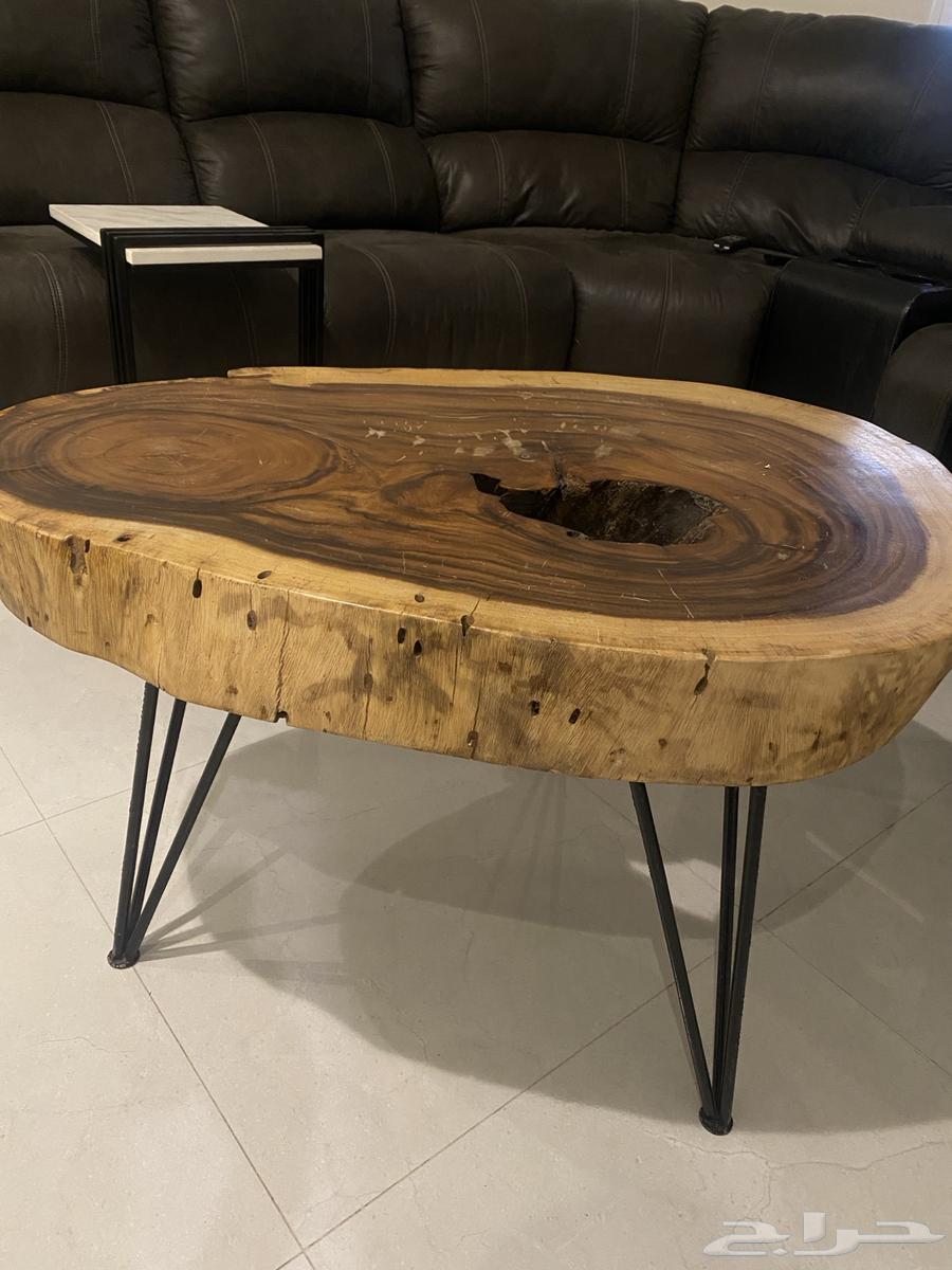 طاوله غرفه معيشه من الخشب الطبيعي64437584988801110