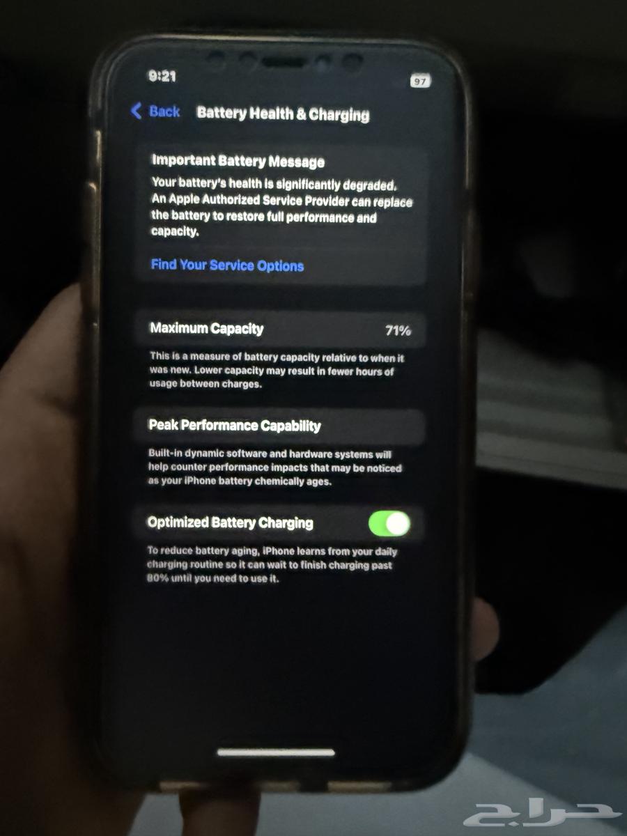 جوال ايفون 11 مستعمل للبيع64439431005697110