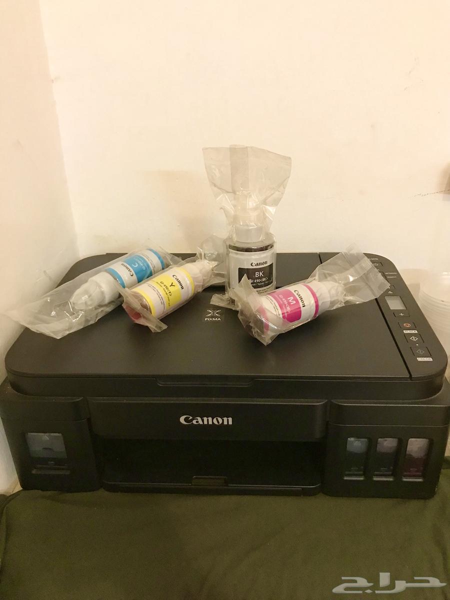 طابعة كانون نظيفة مع حبرها64440151033986110