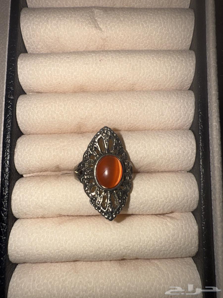 قطعة نادرة خاتم فنتج من الفضة عمره 60 سنة64434524415234110