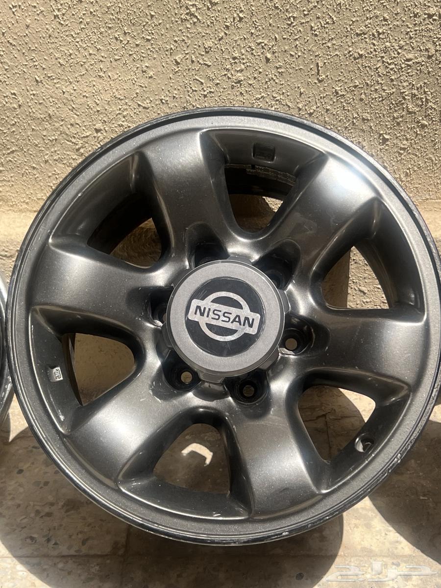 جنوط نيسان باترول اصلي 5 حبات بدون كفرات64436293144065112